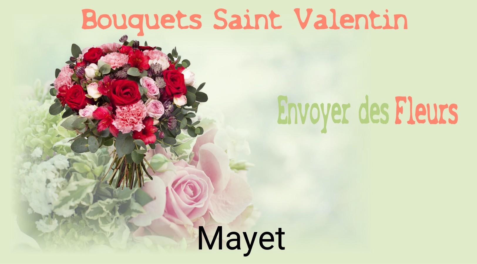 Roses de Saint-Valentin livrées à Mayet